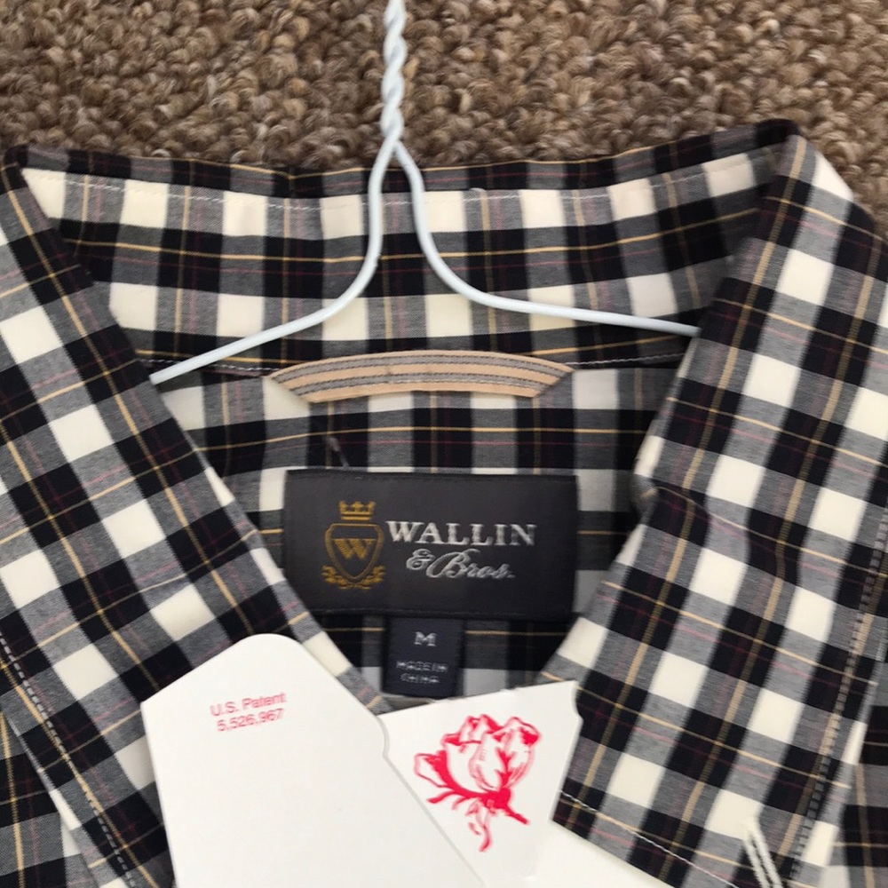 Size medium Wallin & Bros shirt